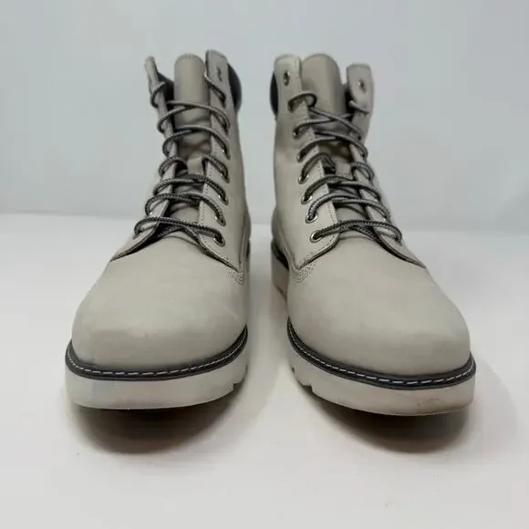 Timberland Boots Women's 8.5 Sensorflex White Ankle Boot Preppy Winter Style - Picture 6 of 13